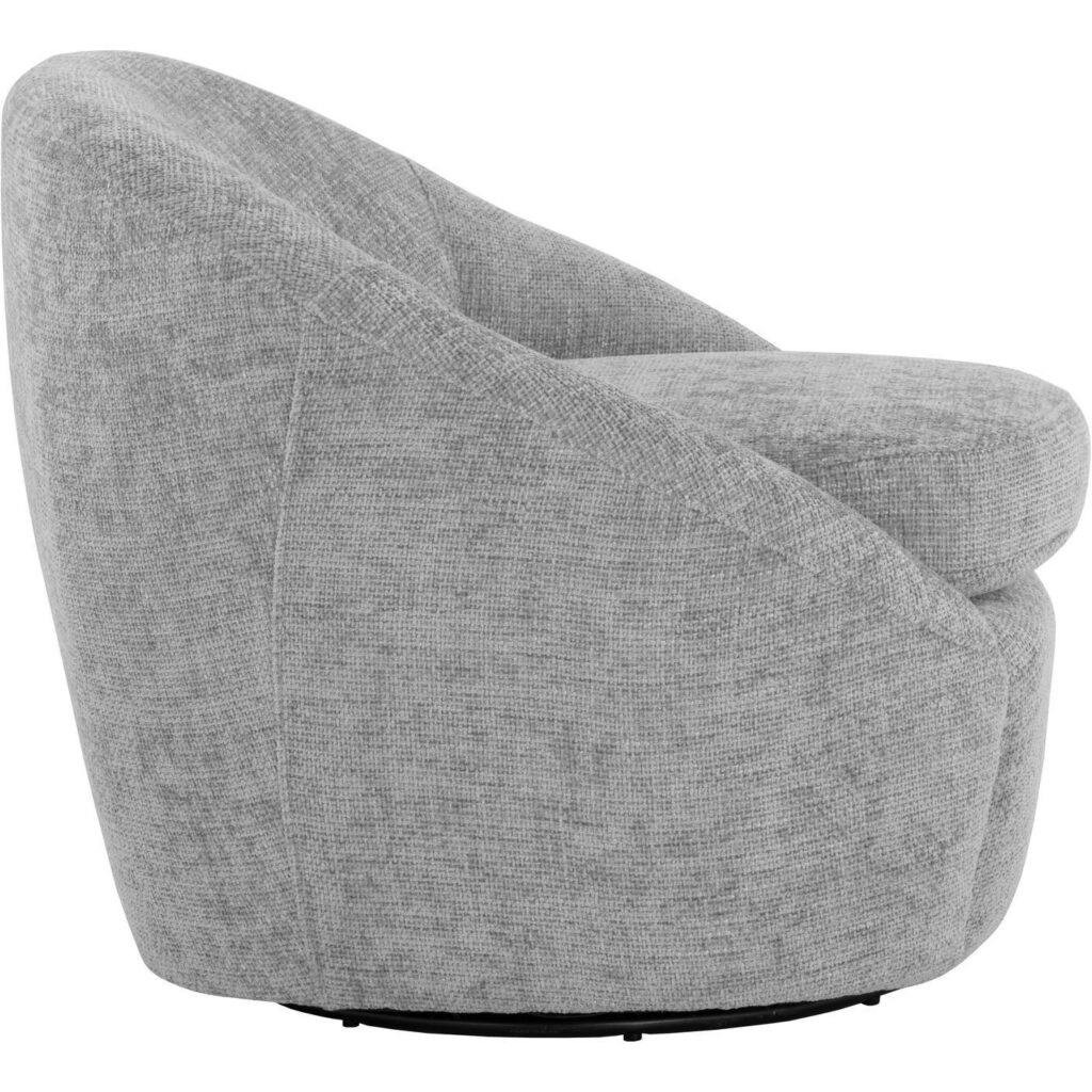 Bliss Swivel Lounge Chair - Husky Grey - Image 3