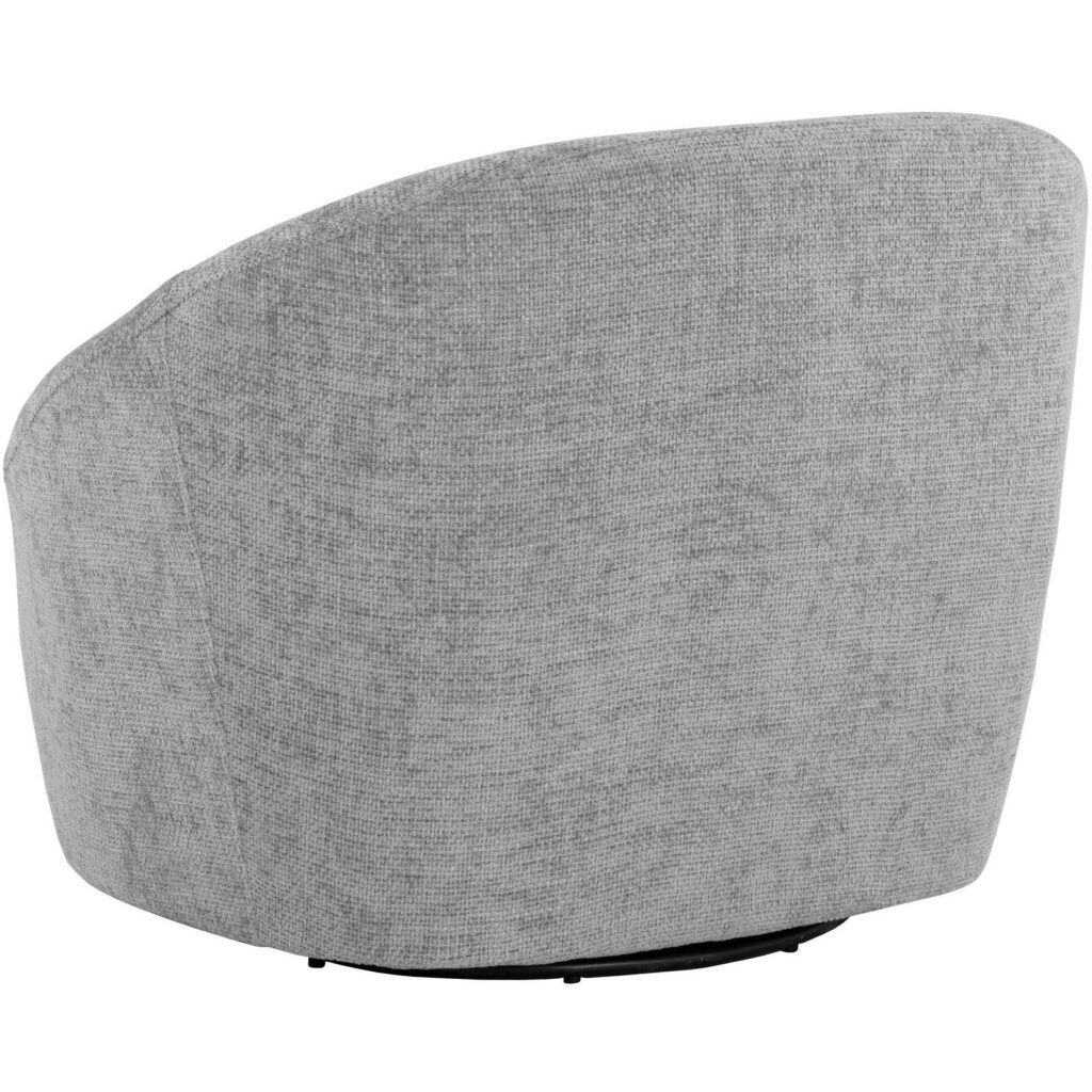 Bliss Swivel Lounge Chair - Husky Grey - Image 4