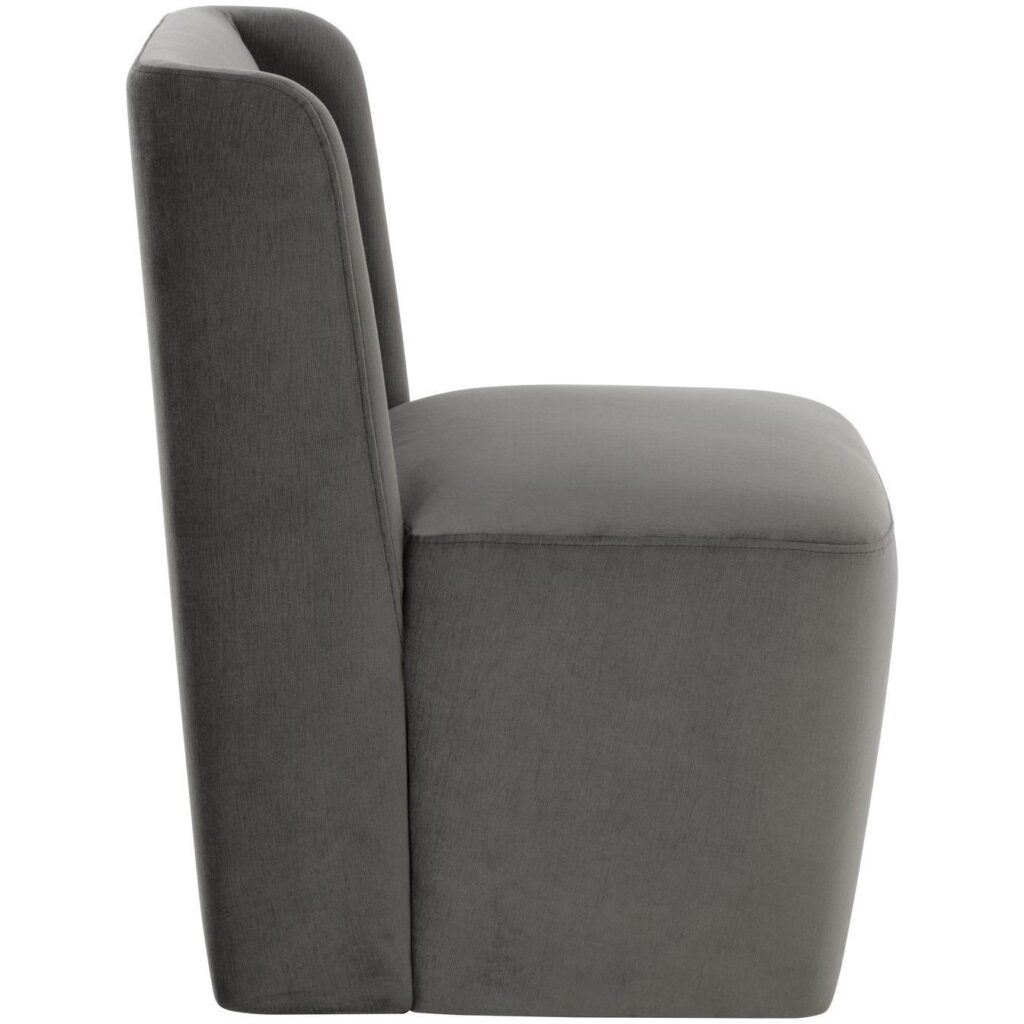 Amita Wheeled Dining Chair - Piccolo Pebble - Image 3