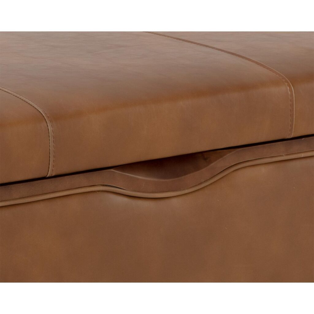 Kael Storage Bench - Tobacco Tan - Image 6