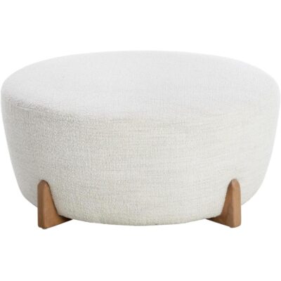 Cyan Ottoman - Natural - Merino Pearl 109904 109904 CYAN OTTOMAN NATURAL MERINO PEARL 1