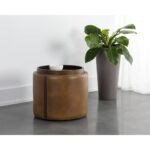 Borelli Storage Ottoman - Tobacco Tan / Autumn Chestnut 13 Borelli Storage Ottoman - Tobacco Tan / Autumn Chestnut 109905 109905 BORELLI STORAGE OTTOMAN TOBACCO TAN AUTUMN CHESTNUT 5