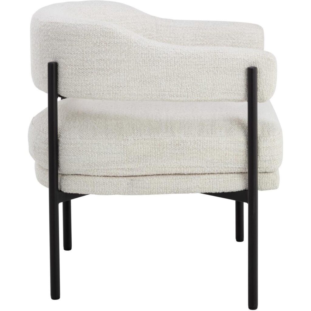 Lola Lounge Chair - Merino Pearl - Image 3