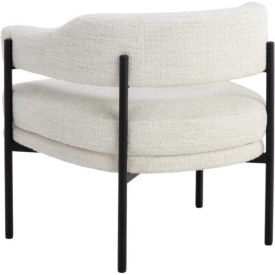 Lola Lounge Chair - Merino Pearl 109909 109909 LOLA LOUNGE CHAIR MERINO PEARL 3