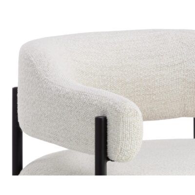 Lola Lounge Chair - Merino Pearl 109909 109909 LOLA LOUNGE CHAIR MERINO PEARL 7