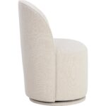 Cavoli Swivel Dining Chair - Effie Linen - Image 3