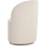 Cavoli Swivel Dining Chair - Effie Linen - Image 4