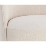 Cavoli Swivel Dining Chair - Effie Linen - Image 5
