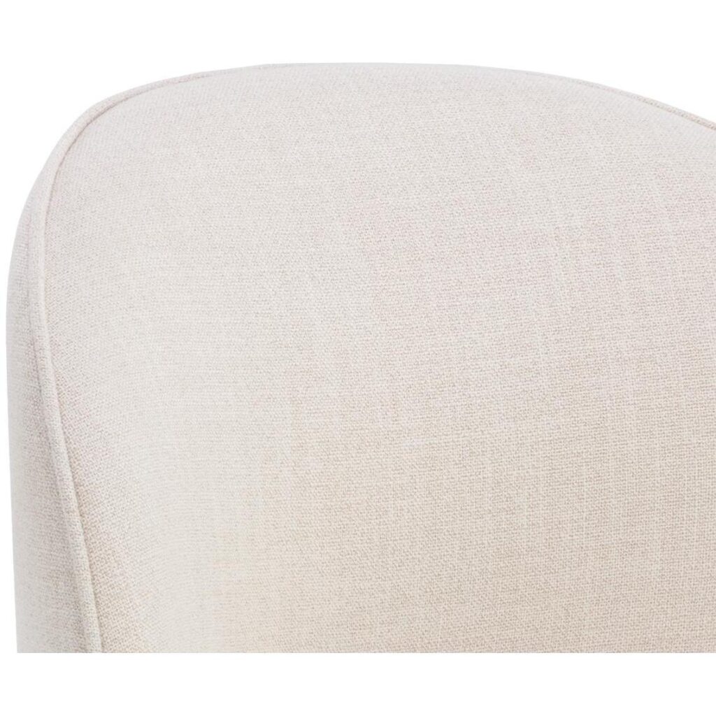 Cavoli Swivel Dining Chair - Effie Linen - Image 7