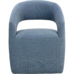 Lloret Wheeled Dining Armchair - Danny Iceberg - Image 2