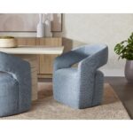 Lloret Wheeled Dining Armchair - Danny Iceberg - Image 5