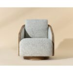 Tasia Swivel Lounge Chair - Merino Cotton 109919V 109919V TASIA SWIVEL LOUNGE CHAIR MERINO COTTON 1