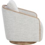 Tasia Swivel Lounge Chair - Merino Cotton 109919V 109919V TASIA SWIVEL LOUNGE CHAIR MERINO COTTON 22