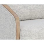 Tasia Swivel Lounge Chair - Merino Cotton 109919V 109919V TASIA SWIVEL LOUNGE CHAIR MERINO COTTON 26