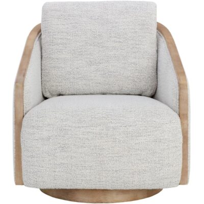 Tasia Swivel Lounge Chair - Merino Cotton 109919 109919 TASIA SWIVEL LOUNGE CHAIR MERINO COTTON 1