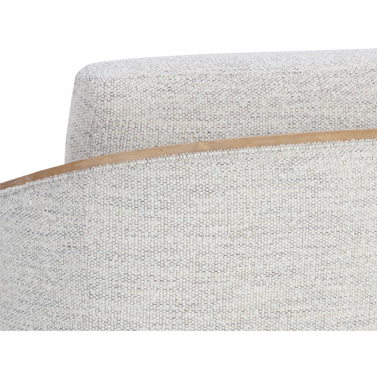 Tasia Swivel Lounge Chair - Merino Cotton 7 Tasia Swivel Lounge Chair - Merino Cotton - Image 7