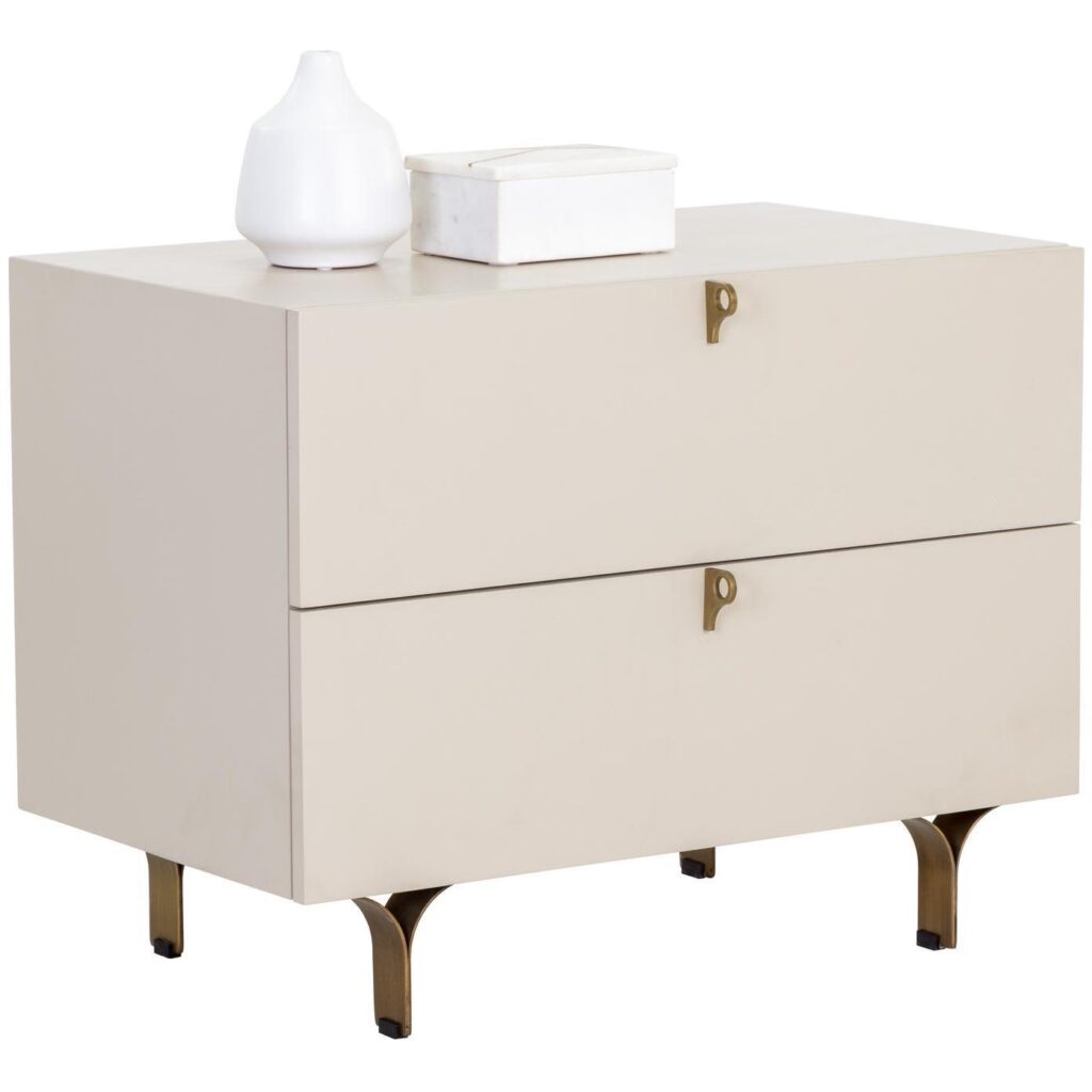 Celine Nightstand - Large - Cream