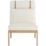 Elanor Lounge Chair - Light Oak - Altro White 9 Elanor Lounge Chair - Light Oak - Altro White 110042 110042 ELANOR LOUNGE CHAIR LIGHT OAK ALTRO WHITE 1