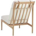 Elanor Lounge Chair - Light Oak - Altro White 11 Elanor Lounge Chair - Light Oak - Altro White 110042 110042 ELANOR LOUNGE CHAIR LIGHT OAK ALTRO WHITE 3