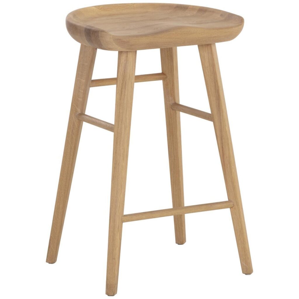 Dominic Counter Stool - Light Oak