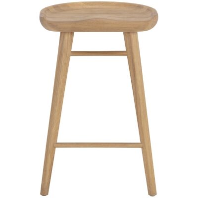 Dominic Counter Stool - Light Oak 110044 110044 DOMINIC COUNTER STOOL LIGHT OAK 1