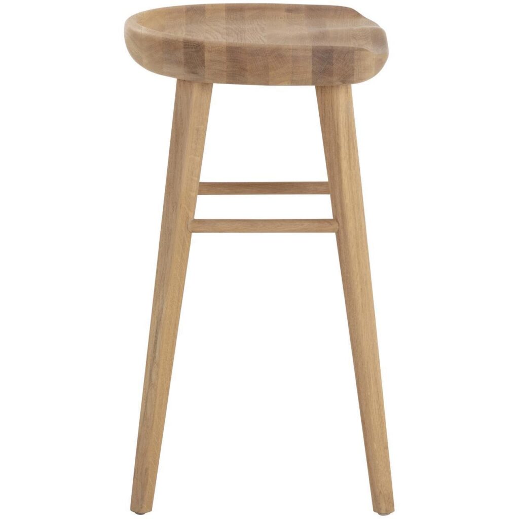 Dominic Counter Stool - Light Oak - Image 3