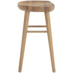 Dominic Counter Stool - Light Oak 110044 110044 DOMINIC COUNTER STOOL LIGHT OAK 2