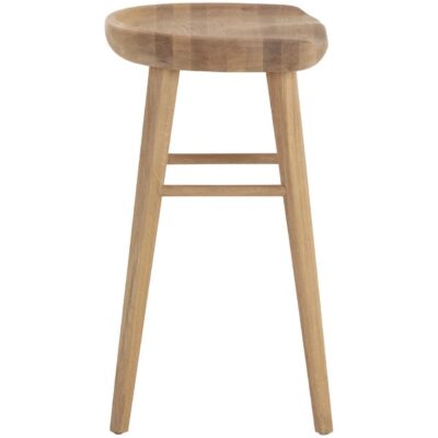 Dominic Counter Stool - Light Oak 110044 110044 DOMINIC COUNTER STOOL LIGHT OAK 2