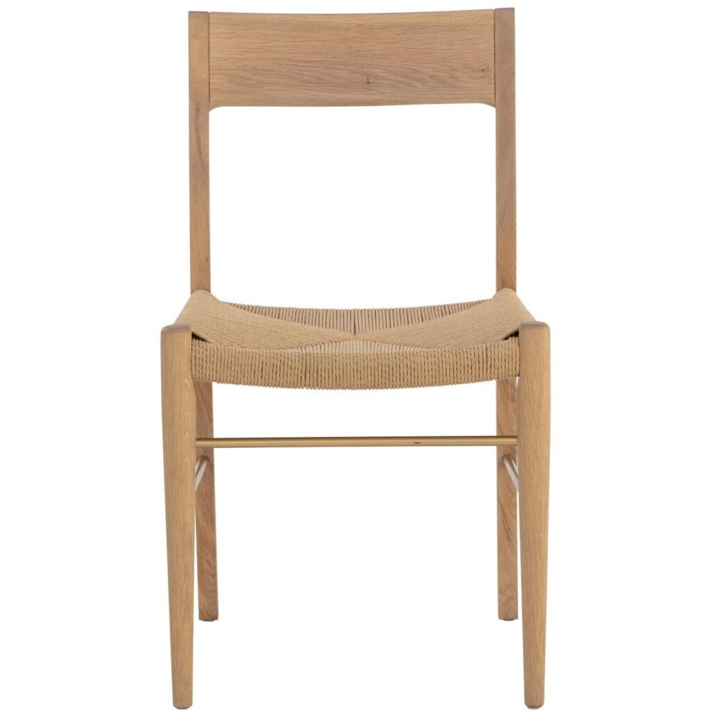 Bondi Dining Chair - Light Oak - Image 2