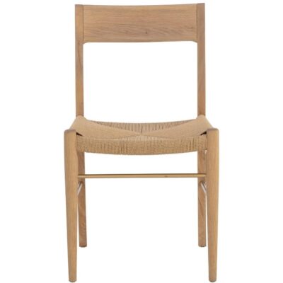 Bondi Dining Chair - Light Oak 110045 110045 BONDI DINING CHAIR LIGHT OAK 1