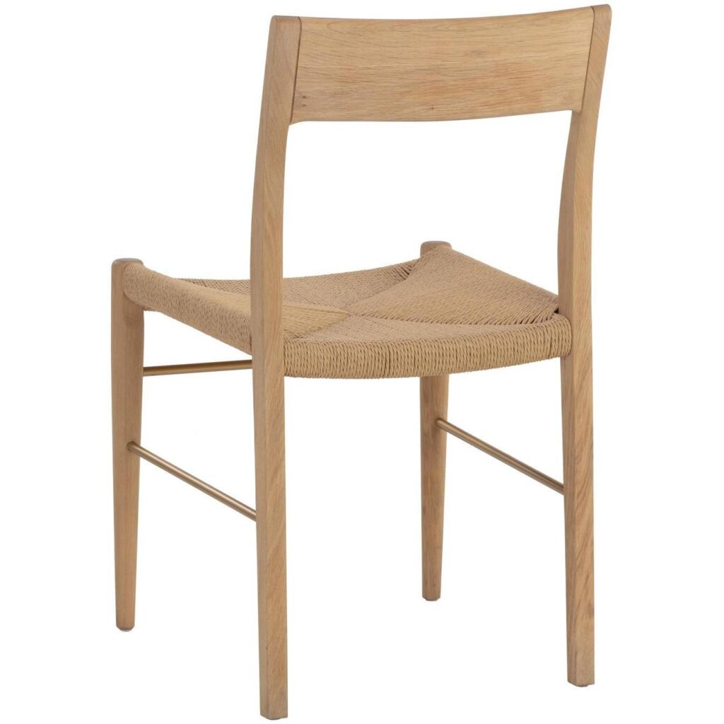 Bondi Dining Chair - Light Oak - Image 4