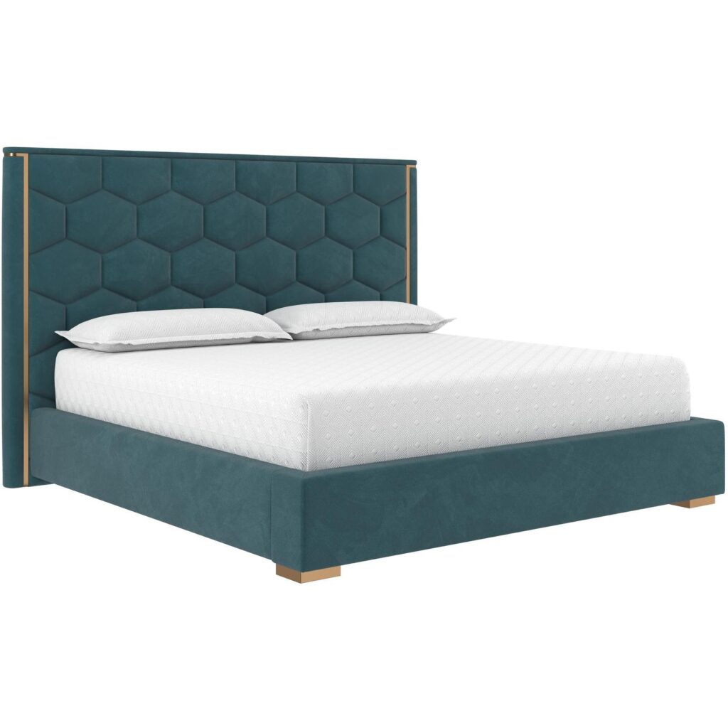 Alisha Bed - King - Meg Dusty Teal