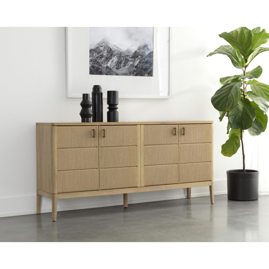 Etienne Sideboard - Rustic Oak - Image 5