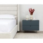 Emmit Bed - Queen - Merino Pearl 5 Emmit Bed - Queen - Merino Pearl 110148 110148 EMMIT BED QUEEN MERINO PEARL 5