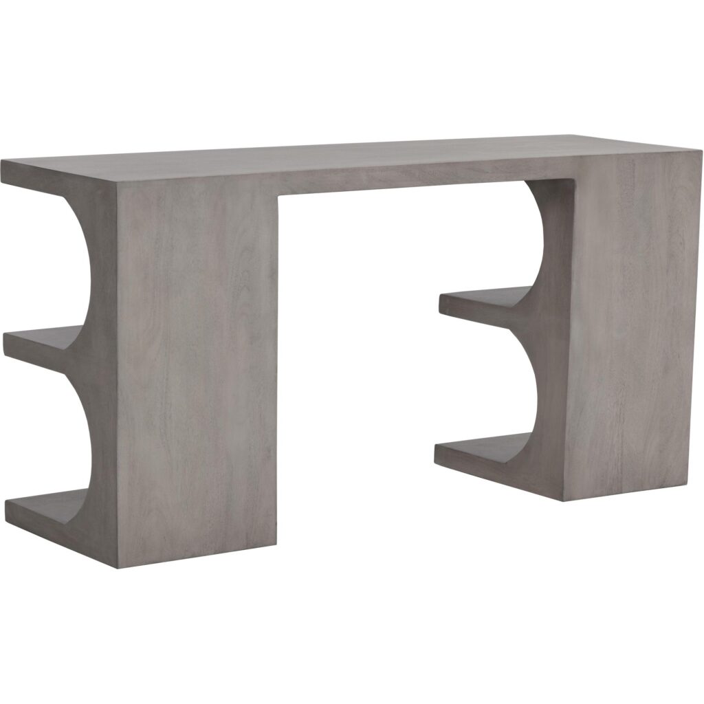 Catrine Desk - Grey - Image 5