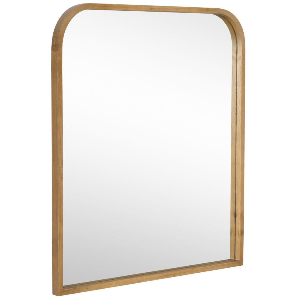 Calabasas Wall Mirror - Rustic Oak