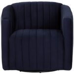 Garrison Swivel Lounge Chair - Abbington Navy 9 Garrison Swivel Lounge Chair - Abbington Navy 110185 110185 GARRISON SWIVEL LOUNGE CHAIR ABBINGTON NAVY 1