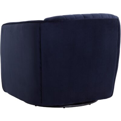 Garrison Swivel Lounge Chair - Abbington Navy 110185 110185 GARRISON SWIVEL LOUNGE CHAIR ABBINGTON NAVY 3