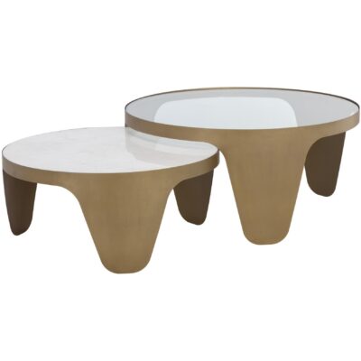 Mysaria Nesting Coffee Tables (Set Of 2) 110200 110200 MYSARIA NESTING COFFEE TABLES 1