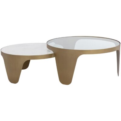 Mysaria Nesting Coffee Tables (Set Of 2) 110200 110200 MYSARIA NESTING COFFEE TABLES 2