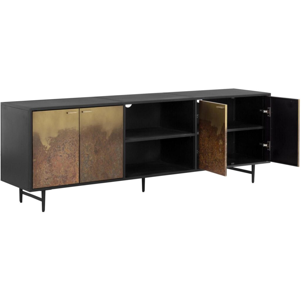 Auburn Media Console And Cabinet - Image 2