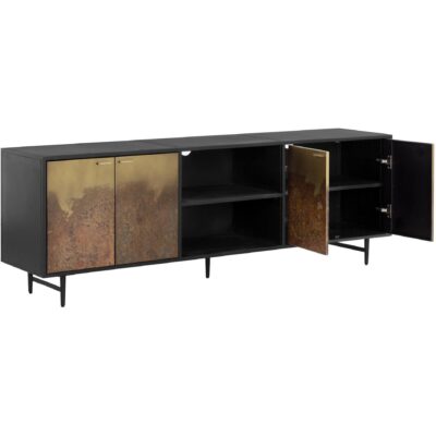 Auburn Media Console And Cabinet 110236 110236 AUBURN MEDIA CONSOLE AND CABINET 2