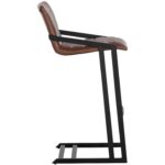 Webber Barstool - Bravo Cognac 9 Webber Barstool - Bravo Cognac 110243 110243 WEBBER BARSTOOL BRAVO COGNAC 2