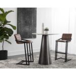 Webber Barstool - Bravo Cognac 11 Webber Barstool - Bravo Cognac 110243 110243 WEBBER BARSTOOL BRAVO COGNAC 5