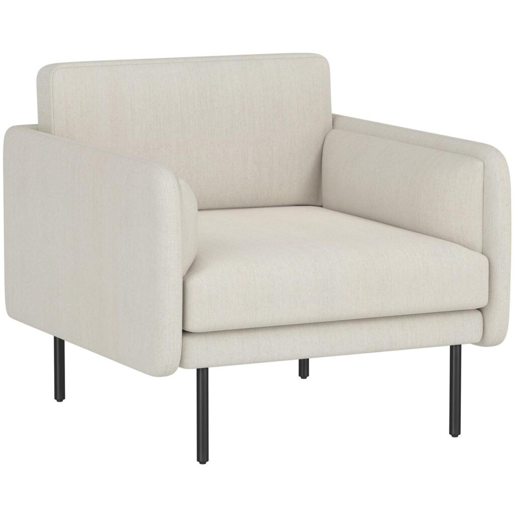 Luella Armchair - Mina Ivory