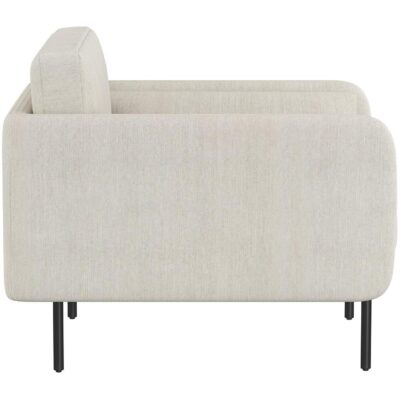 Luella Armchair - Mina Ivory 110257 110257 LUELLA ARMCHAIR MINA IVORY 2