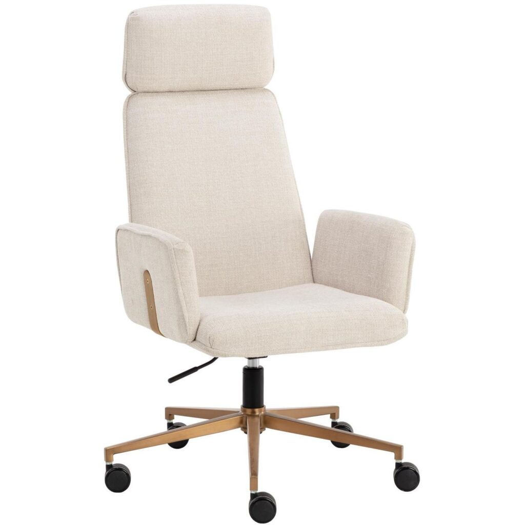 Kalev Office Chair - Chacha Cream