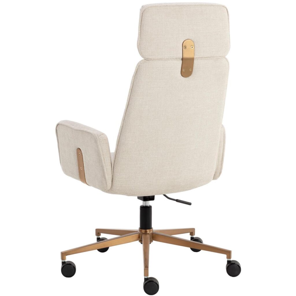 Kalev Office Chair - Chacha Cream - Image 4