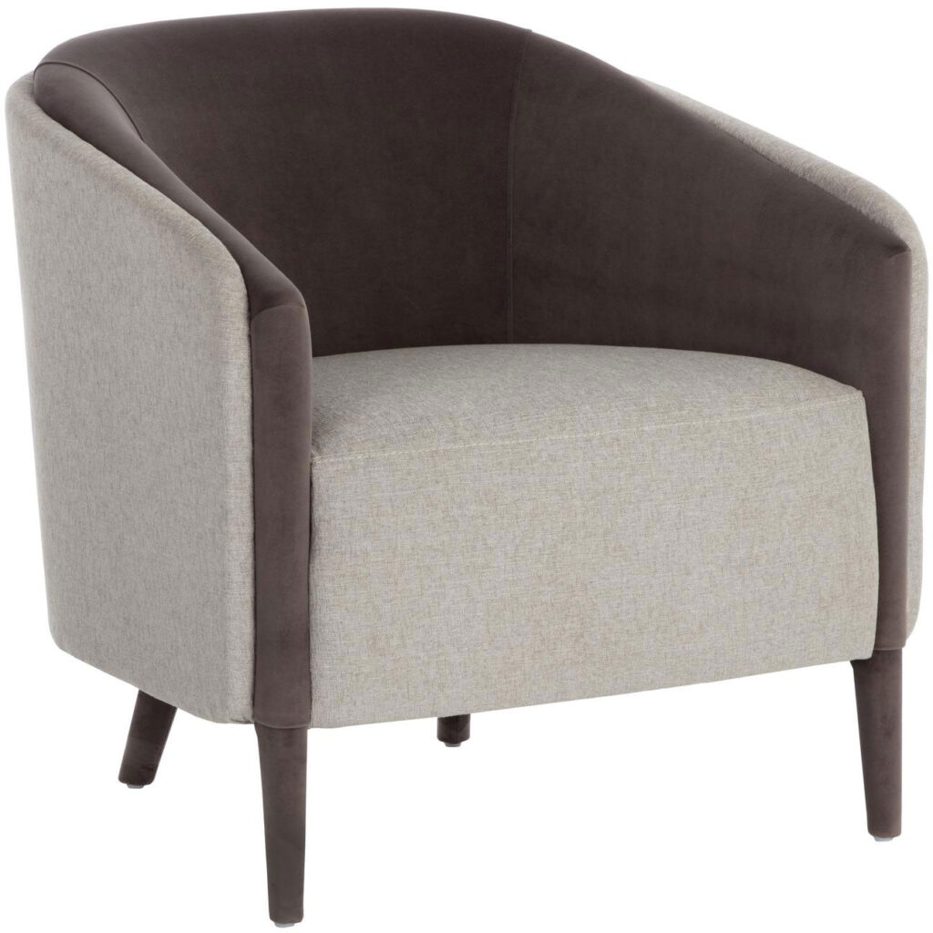 Sheva Armchair - Ernst Sandstone / Meg Ash