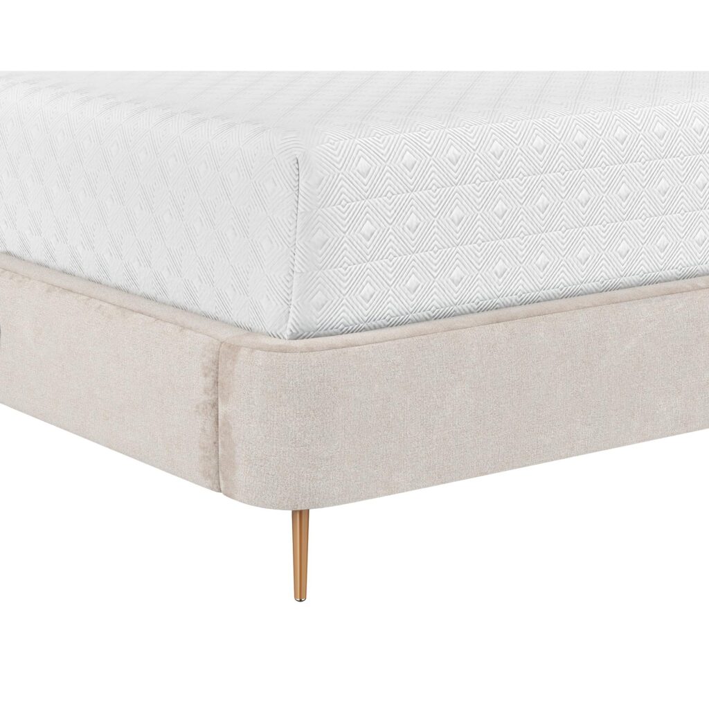 Tierra Bed - King - Bergen Taupe - Image 3